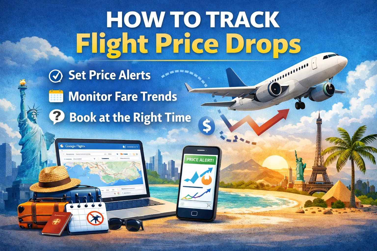 How To Track Flight Price Drops (2026 Guide for U.S. Travelers)