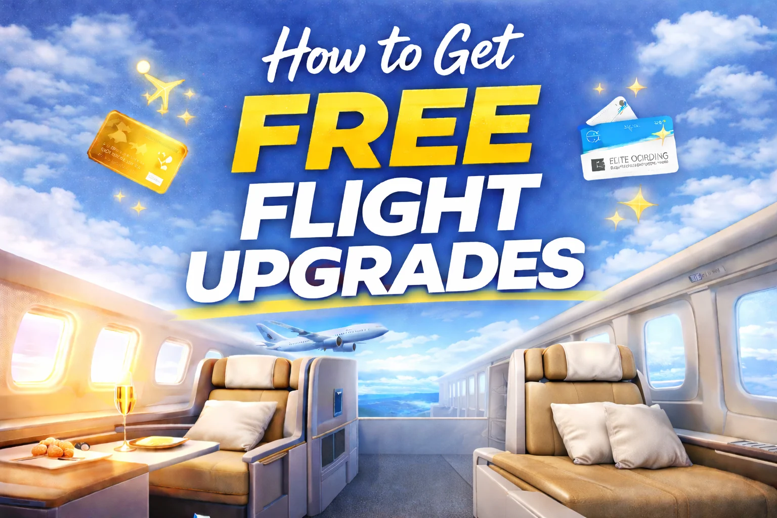 How to Get Free Flight Upgrades (Airline Insider Secrets for USA Travelers – 2026)