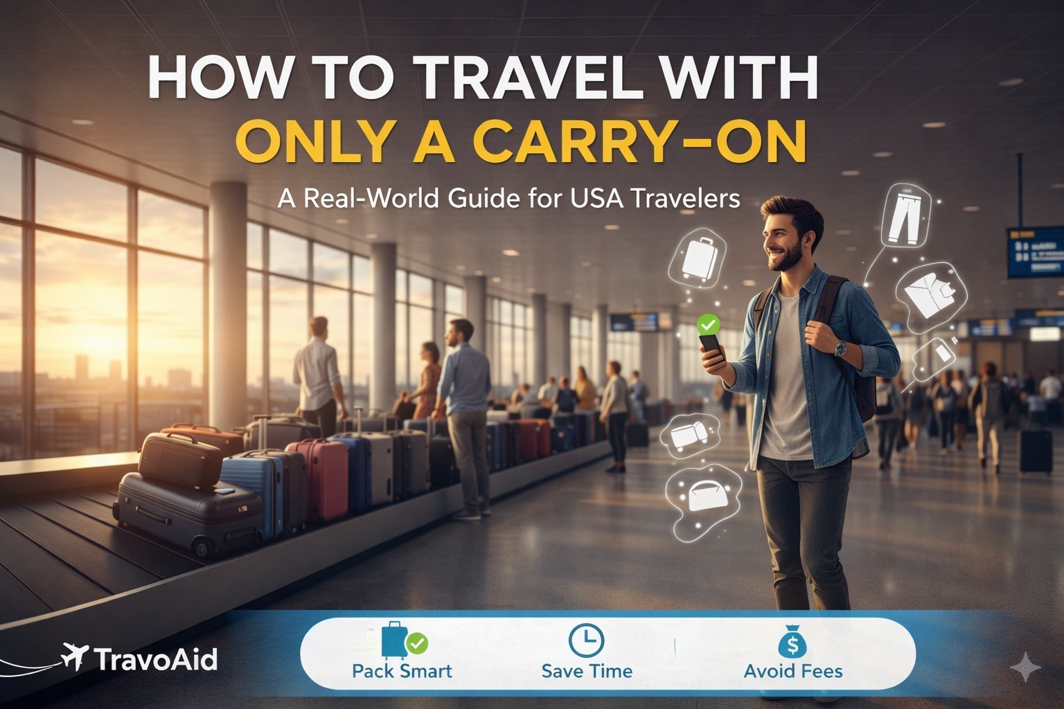 How to Travel With Only a Carry-On: A Real-World Guide for USA Travelers