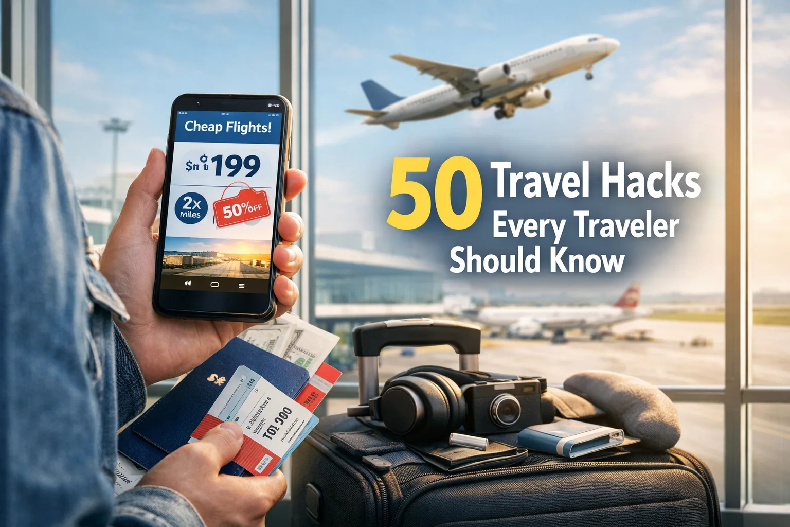 50 Travel Hacks Every Traveler Should Know | Smart Travel Tips