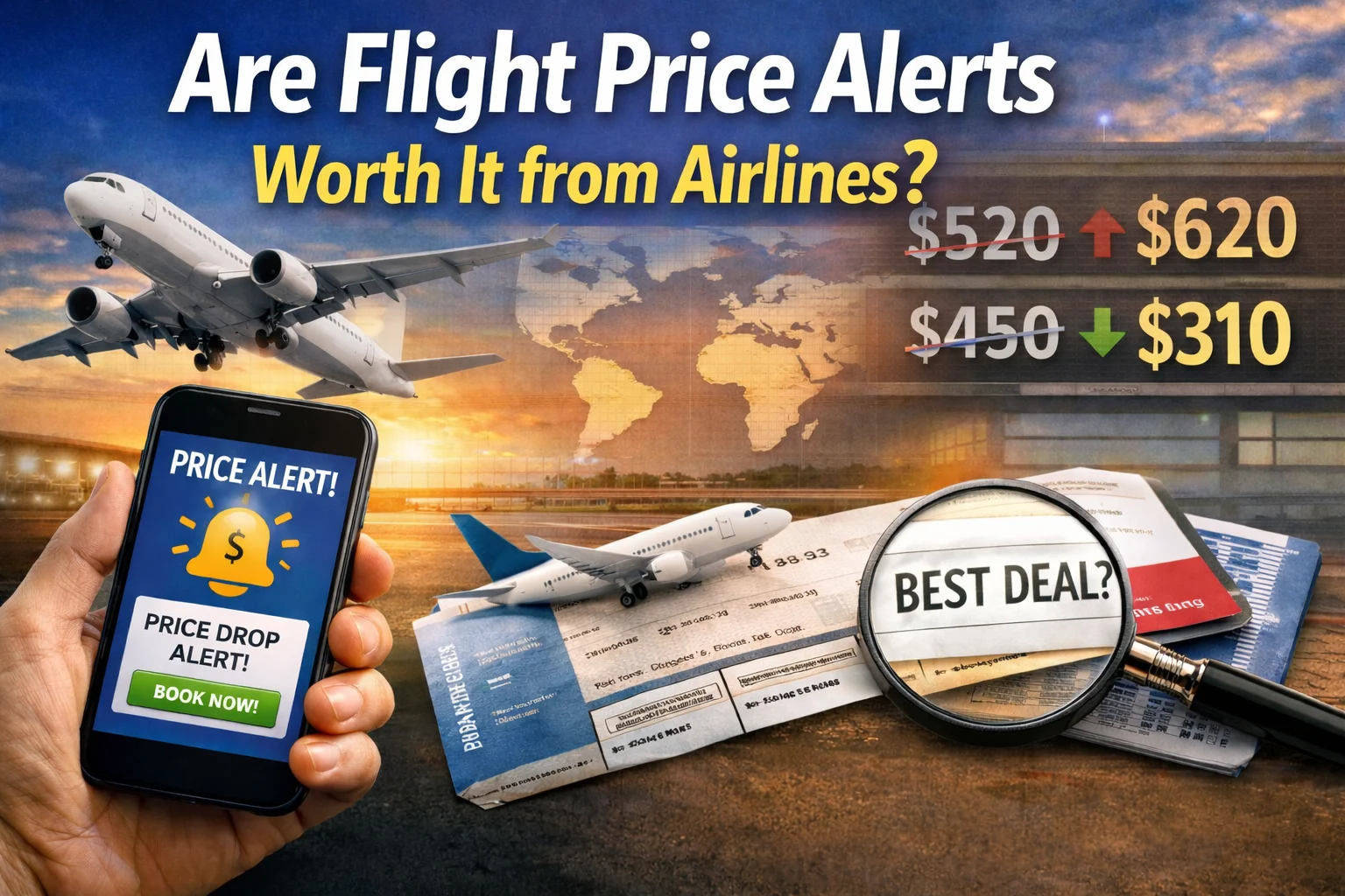 Are Flight Price Alerts Worth It from Airlines?