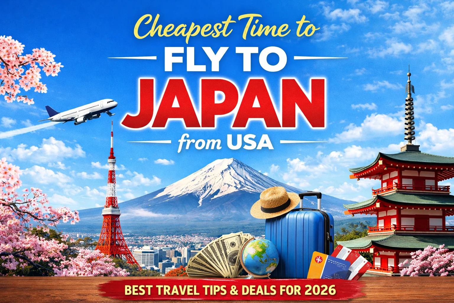 Cheapest Time to Fly to Japan from USA