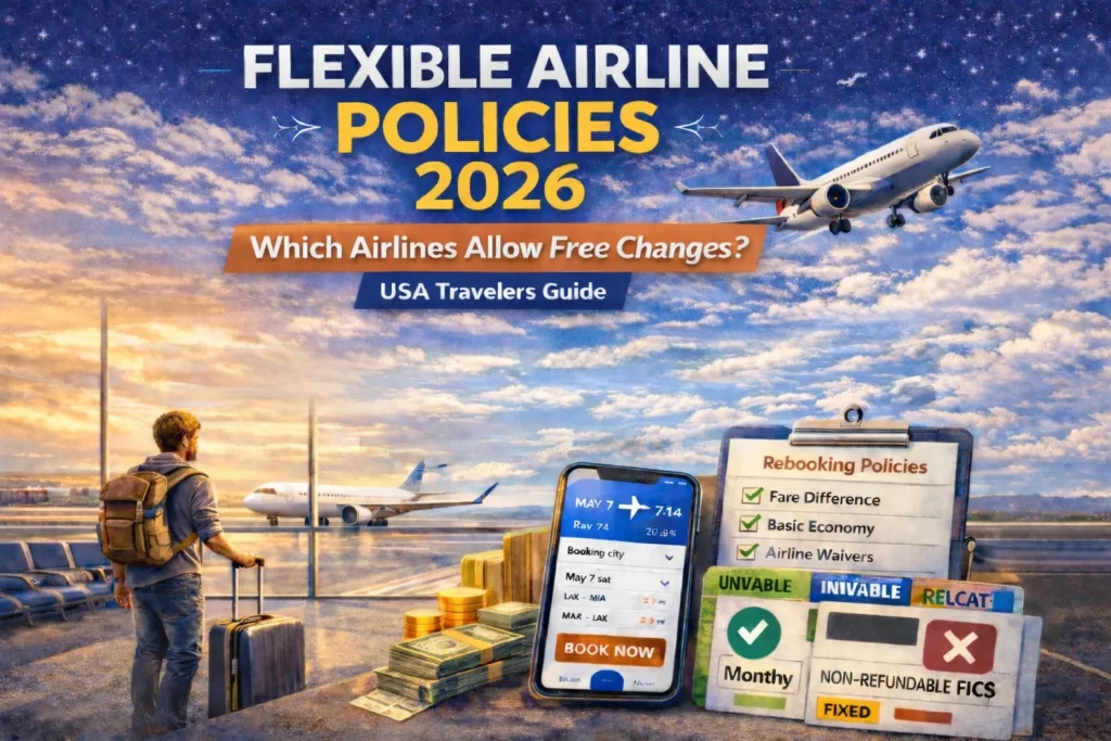 Flexible Airline Policies 2026 Which Airlines Allow Free Changes (USA Travel Guide)