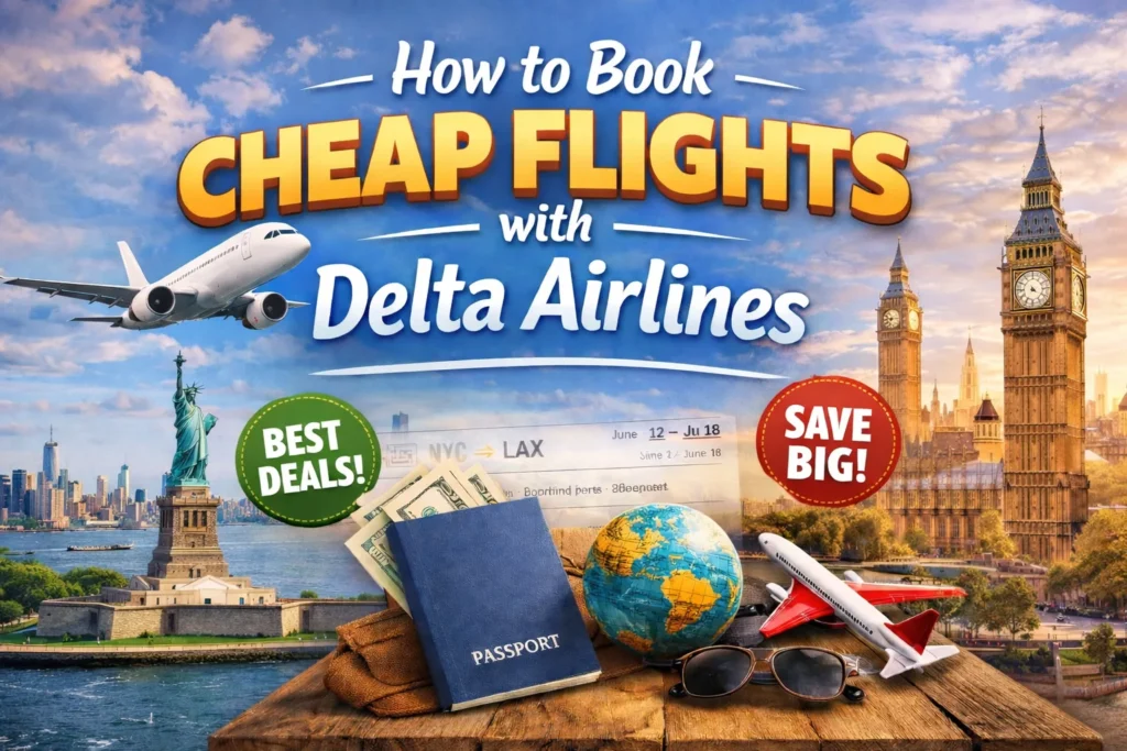 How to Book Cheap Flights With Delta Airlines in 2026