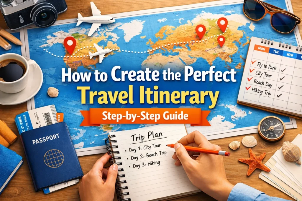 How to Create the Perfect Travel Itinerary