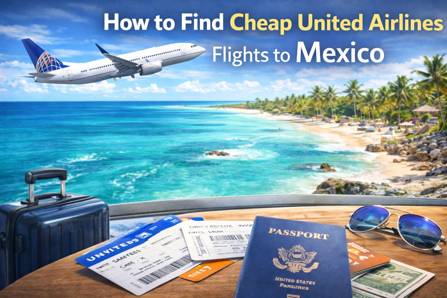 How to Find Cheap United Airlines Flights Online for Mexico
