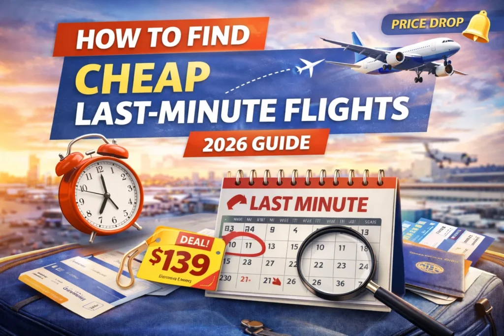 How to Find Last-Minute Flight Deals That Are Actually Cheap