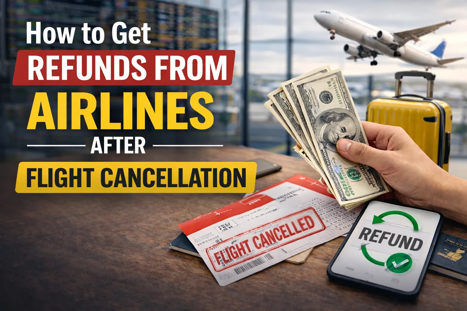 How to Get Refunds From Airlines After Cancellation