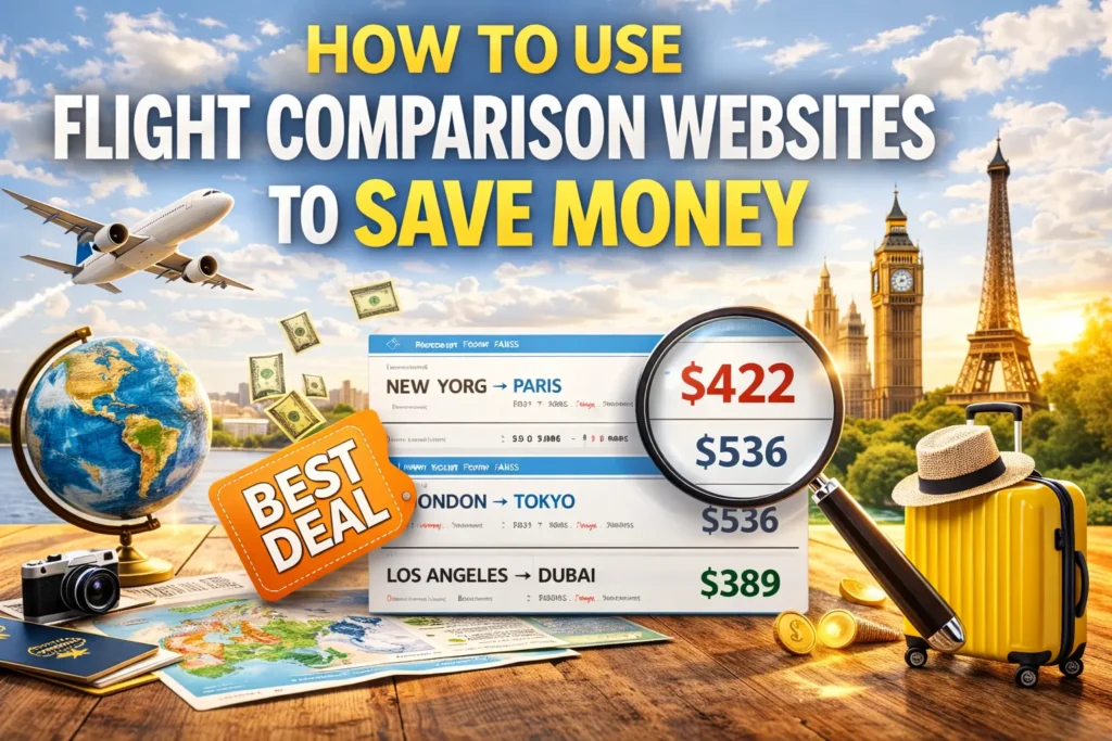 How to Use Flight Comparison Websites to Save Money