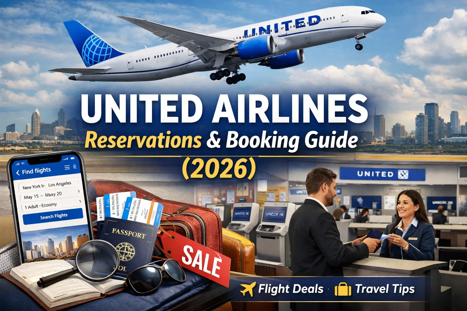 United Airlines Reservations & Booking Guide (2026) | Flights, Deals & Tips