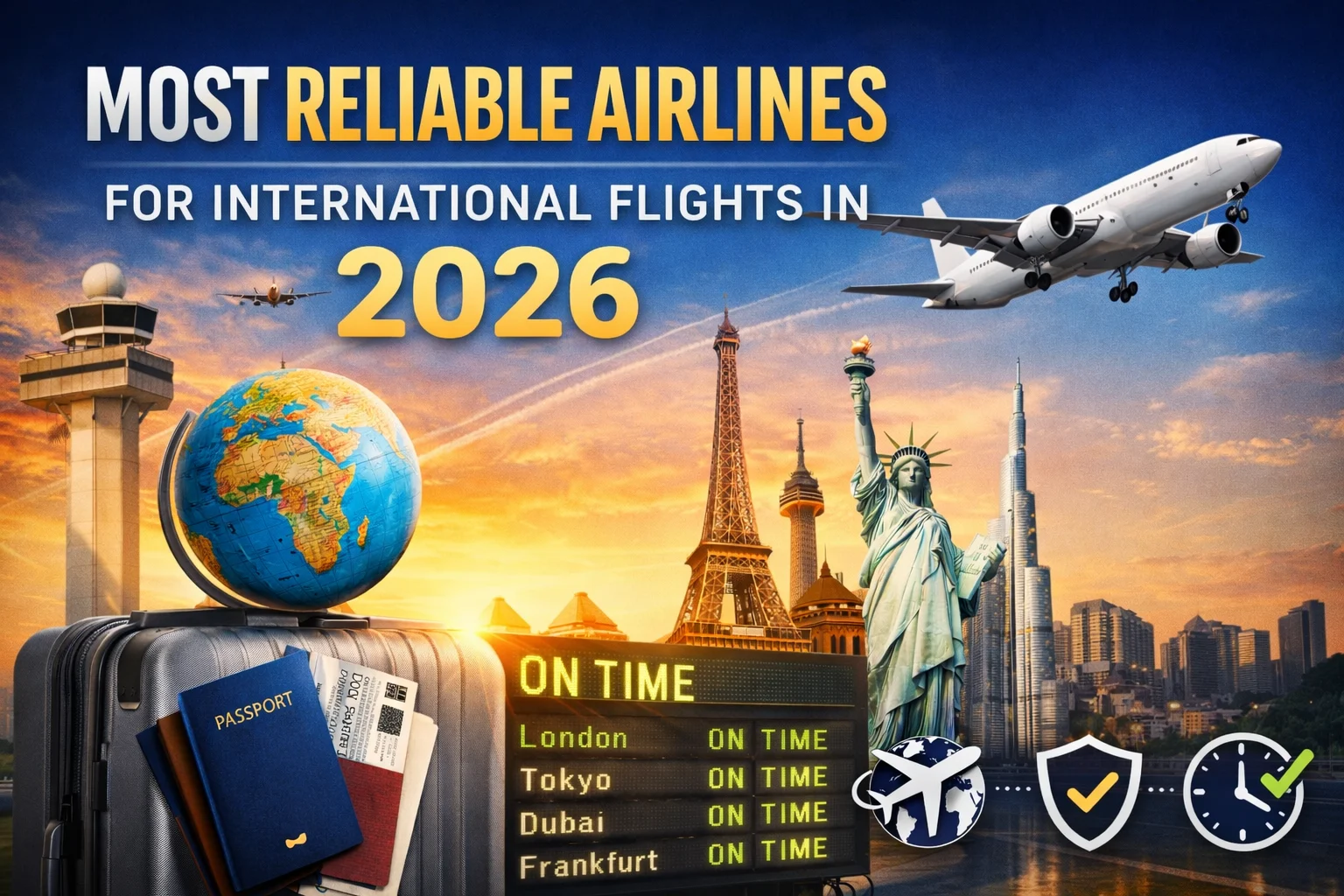 Which Airlines Are Most Reliable for International Flights in 2026? (USA Traveler Guide)