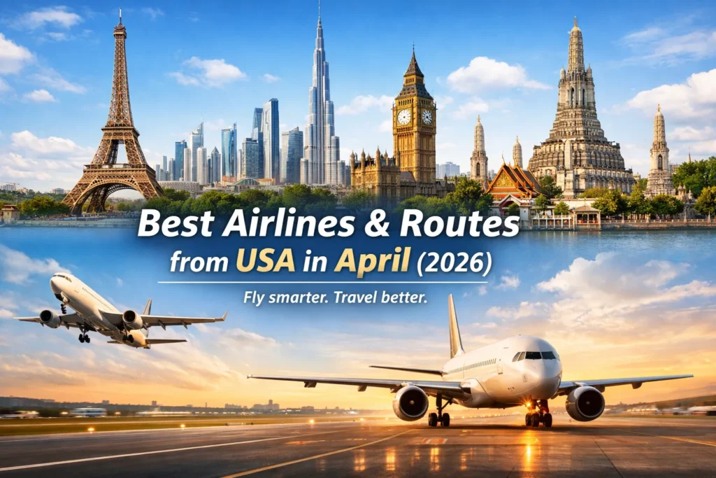 Best Airlines & Routes from USA in April (2026 Guide)