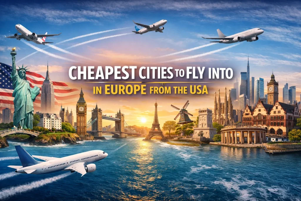 Cheapest Cities to Fly Into in Europe from the USA