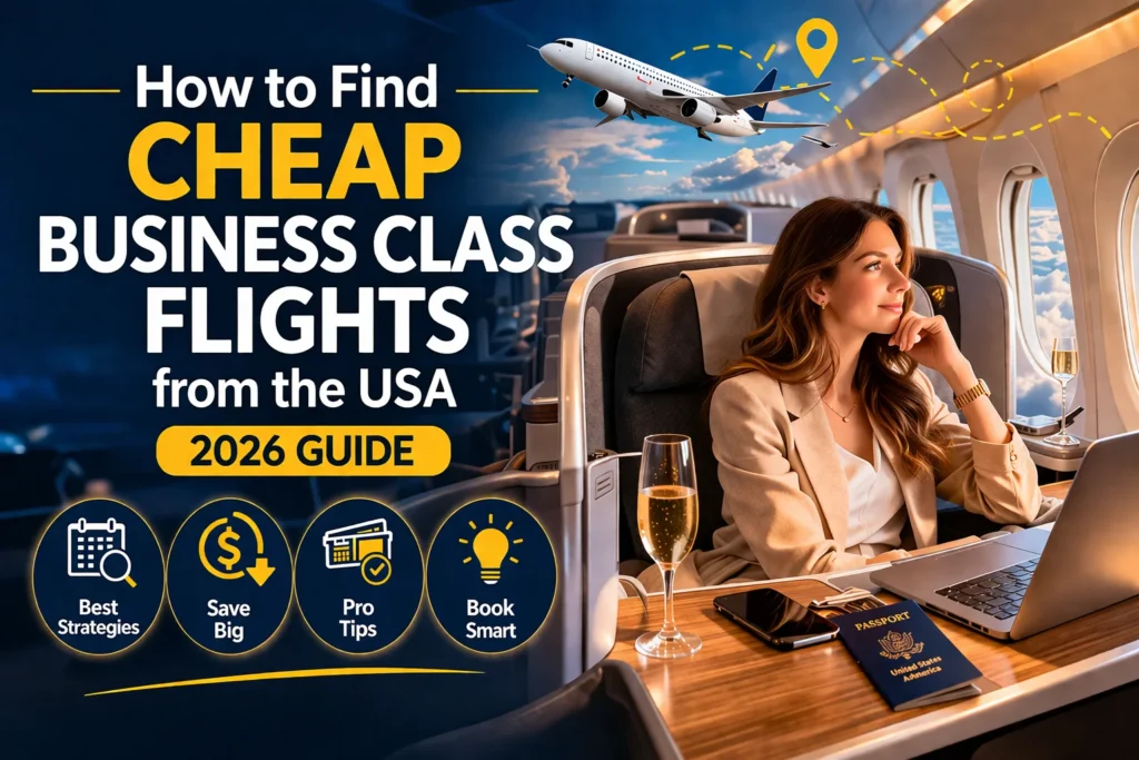 How to Find Cheap Business Class Flights from the USA (2026 Guide)