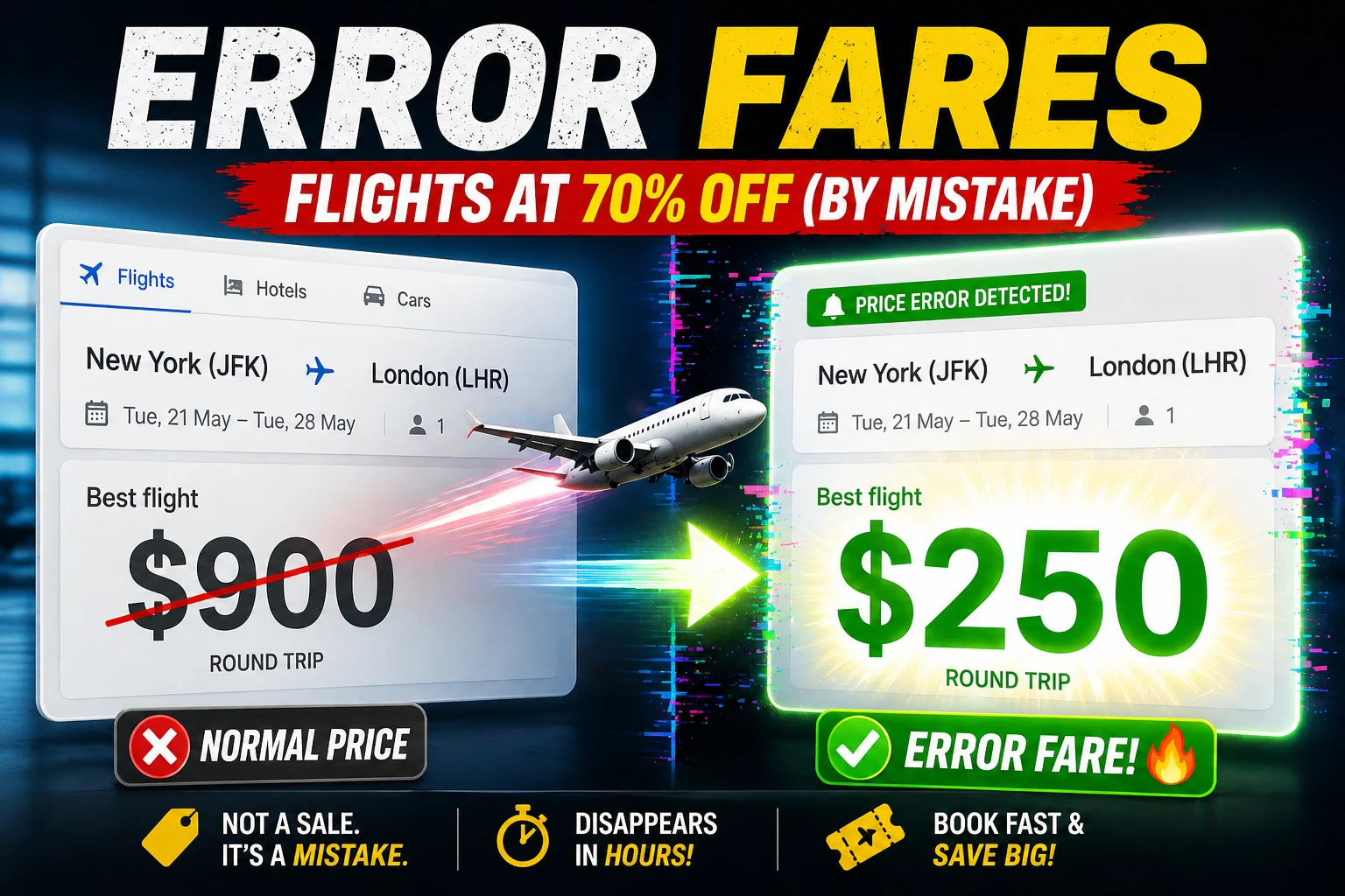 How to Find Error Fares & Mistake Prices (2026 Guide)