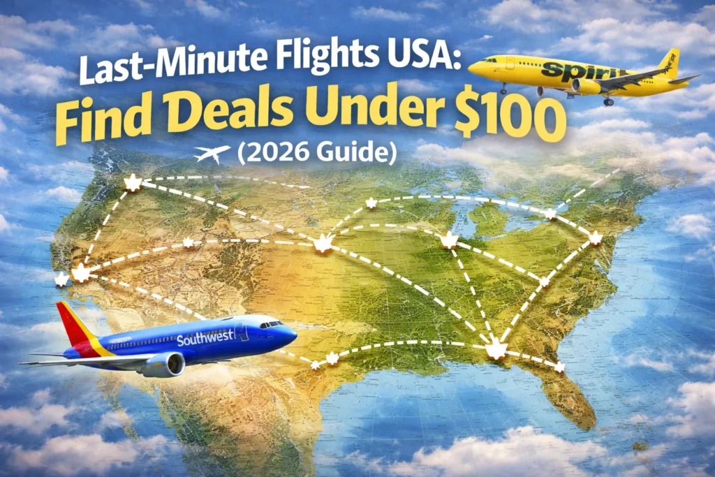 Last-Minute Flights USA How to Find Deals Under $100