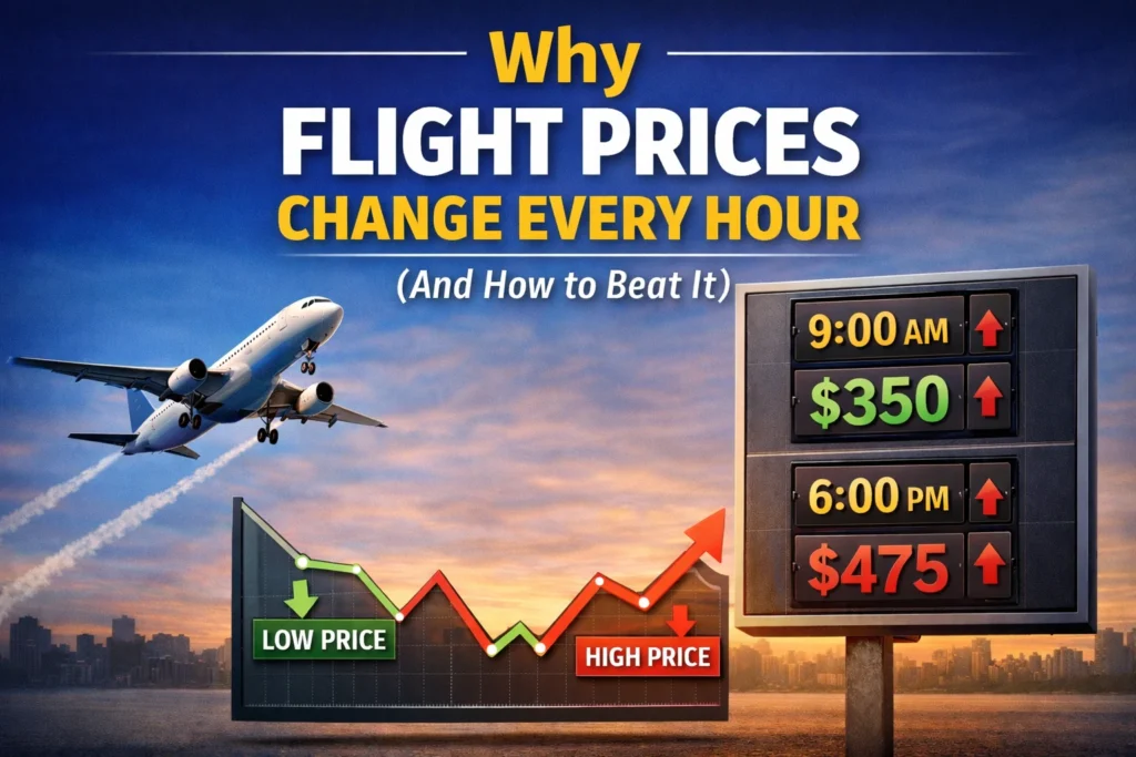 Why Flight Prices Change Every Hour (And How to Beat It) – 2026 Guide