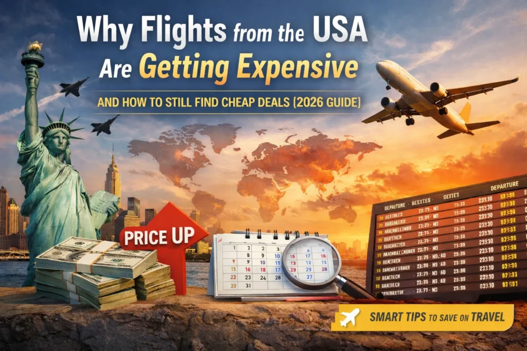 Why Flights from the USA Are Getting Expensive And How to Still Find Cheap Deals