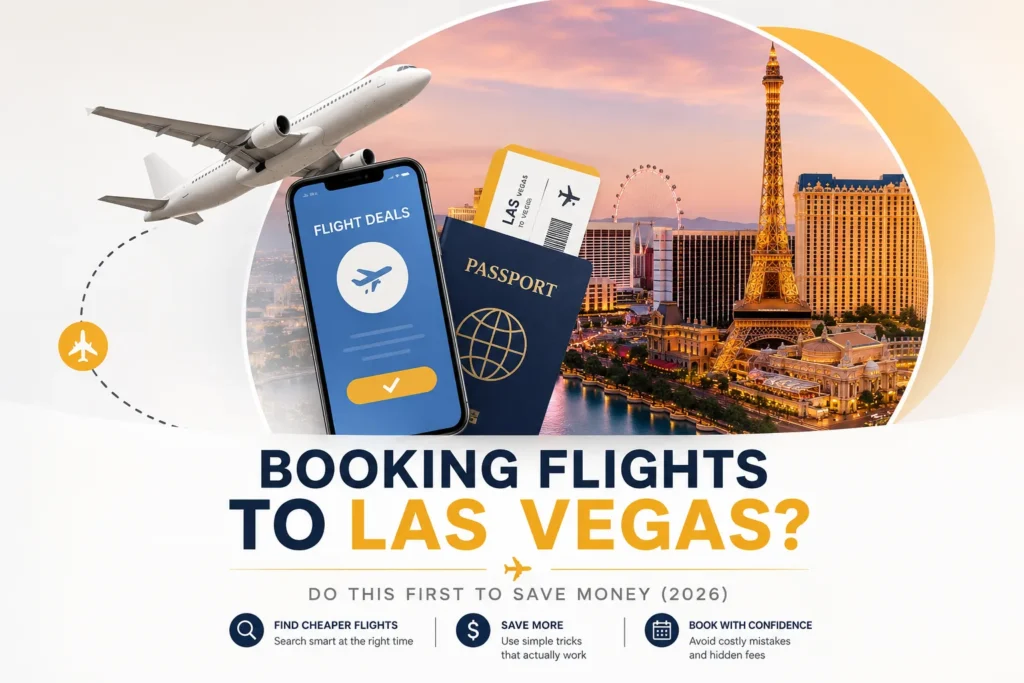 Booking Flights to Las Vegas? Do This First to Save Money (2026)