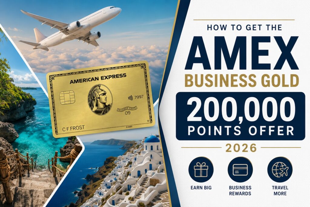 How to Get the Amex Business Gold 200,000 Points Offer (2026)