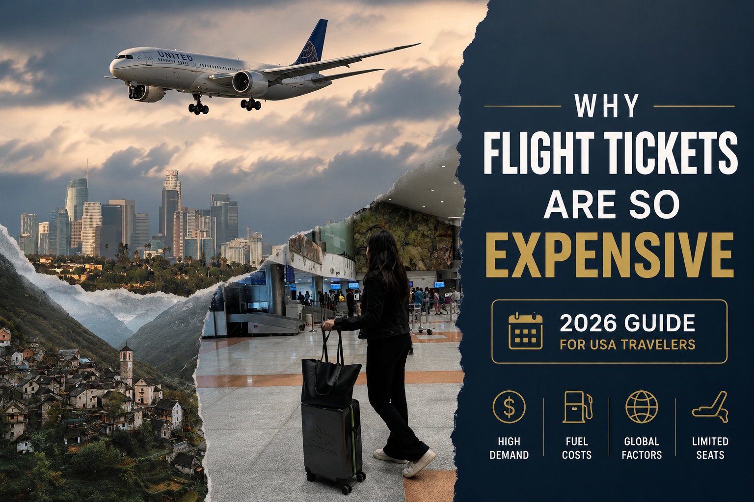 Why Flight Tickets Are So Expensive Right Now (2026 Guide for USA Travelers)