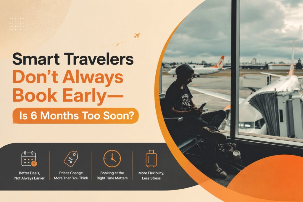 Smart Travelers Don’t Always Book Early—Is 6 Months Too Soon?
