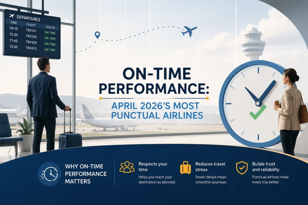 On-Time Performance: April 2026's Most Punctual Airlines