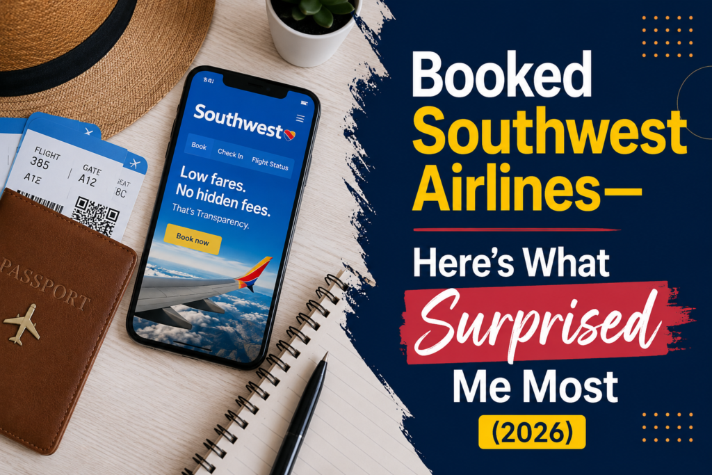 Booked Southwest Airlines—Here’s What Surprised Me Most (2026)