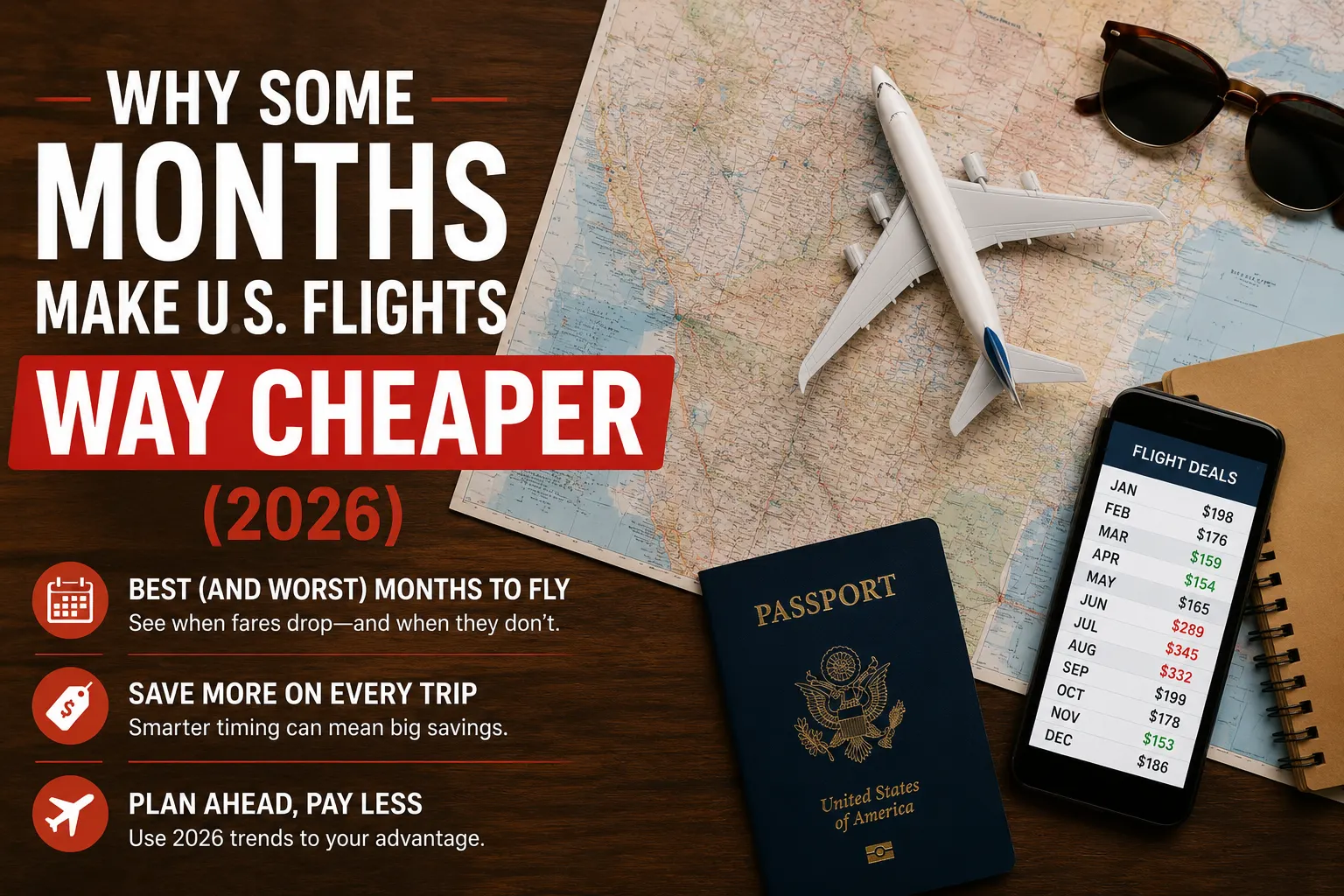 Why Some Months Make U.S. Flights Way Cheaper (2026)