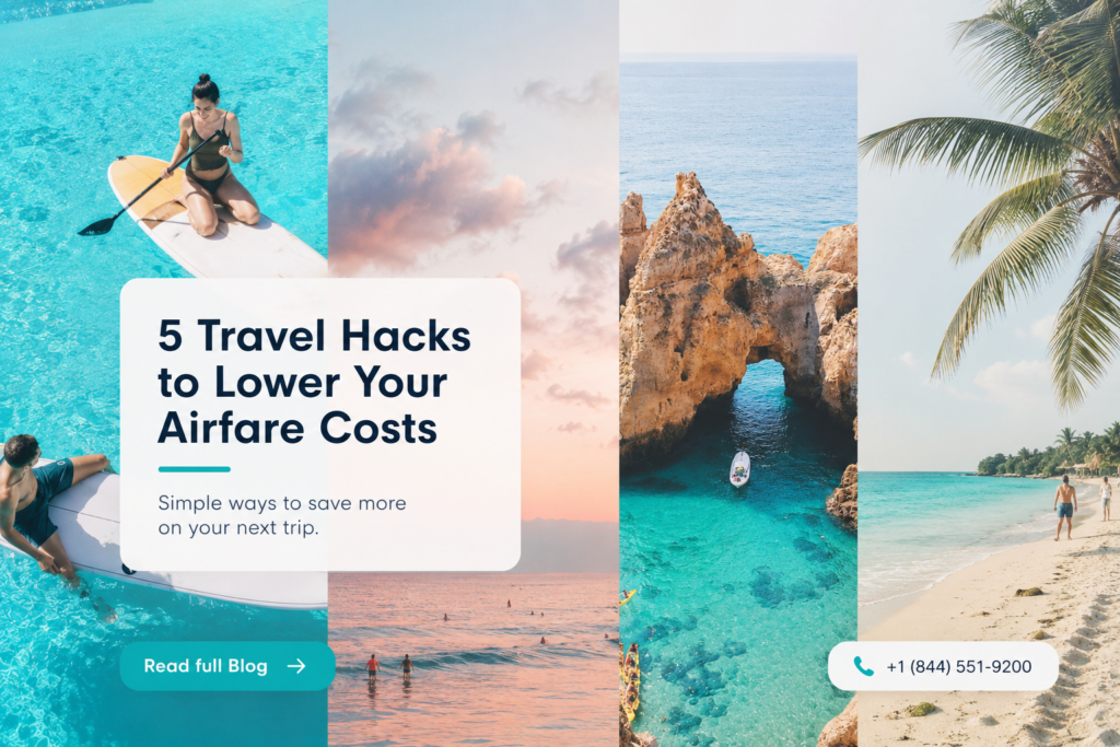 5 Travel Hacks to Lower Your Airfare Costs