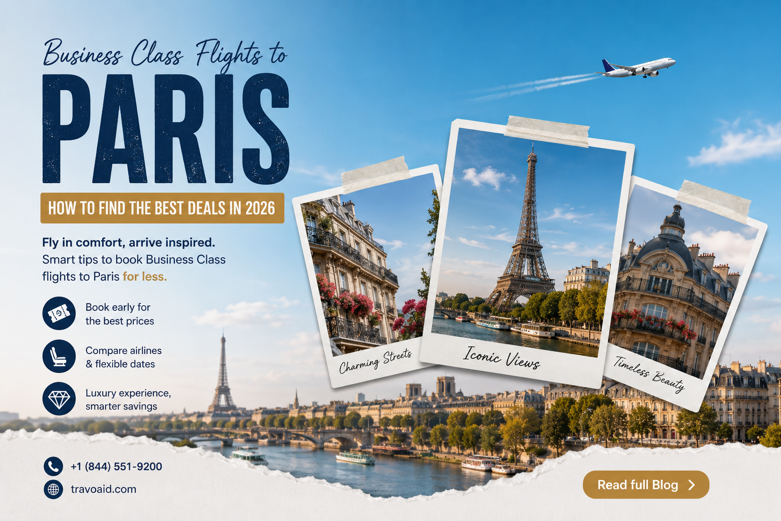 Business Class Flights to Paris: How to Find the Best Deals in 2026