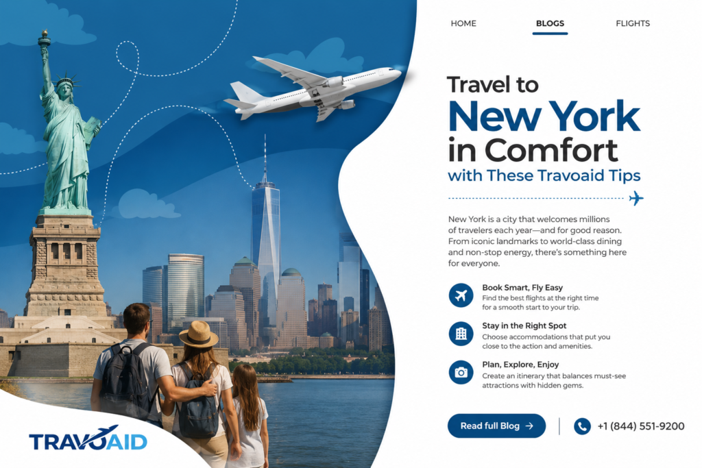 Travel to New York in Comfort with These Travoaid Tips