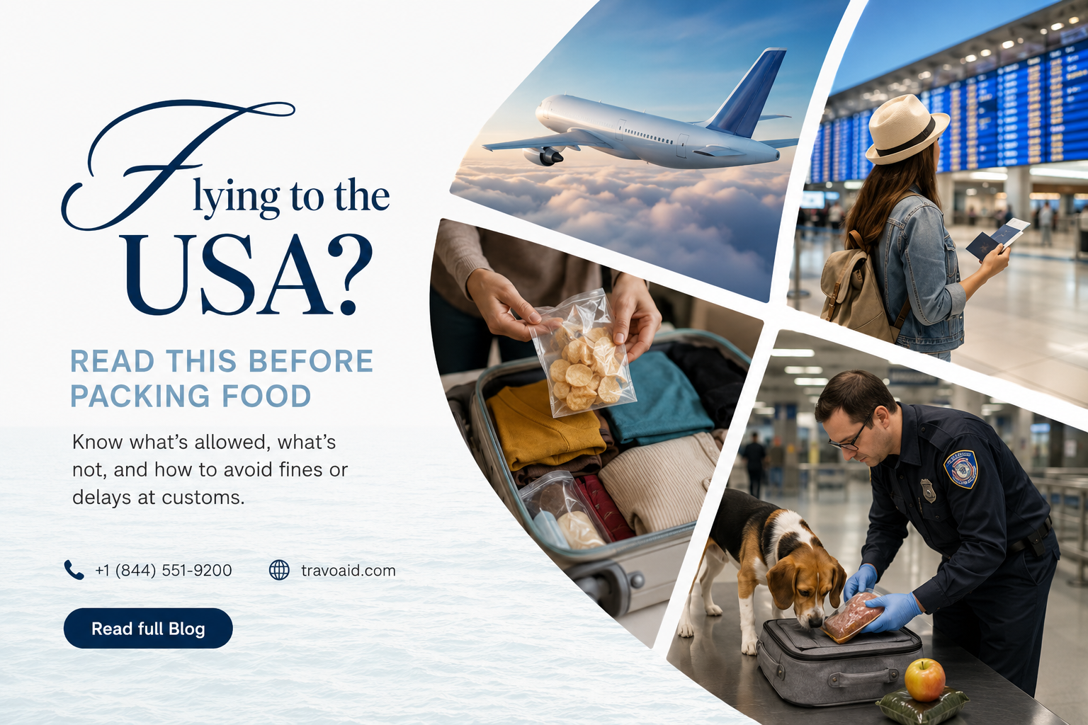 Flying to the USA? Read This Before Packing Food
