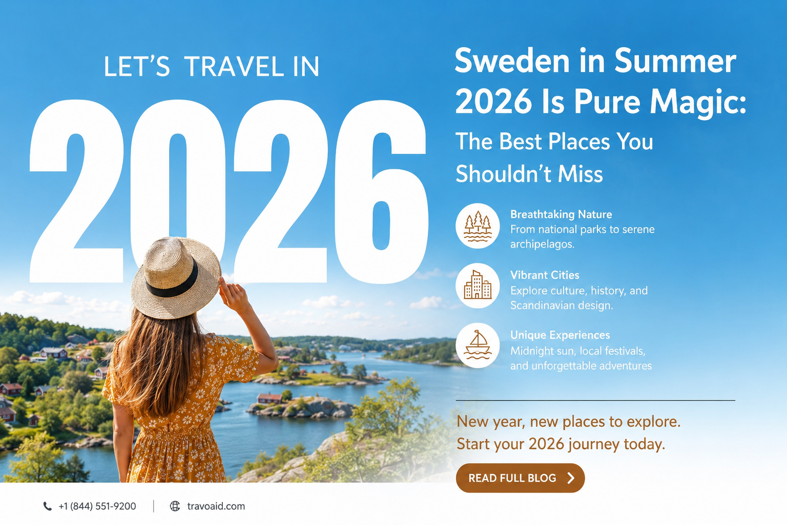 Top Places to Visit in Sweden During Summer 2026