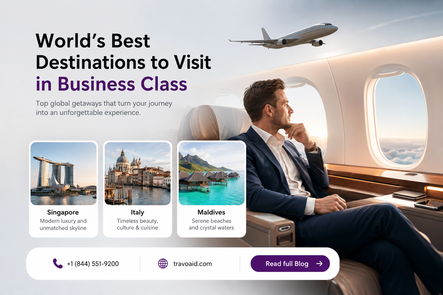 World’s Best Destinations to Visit in Business Class