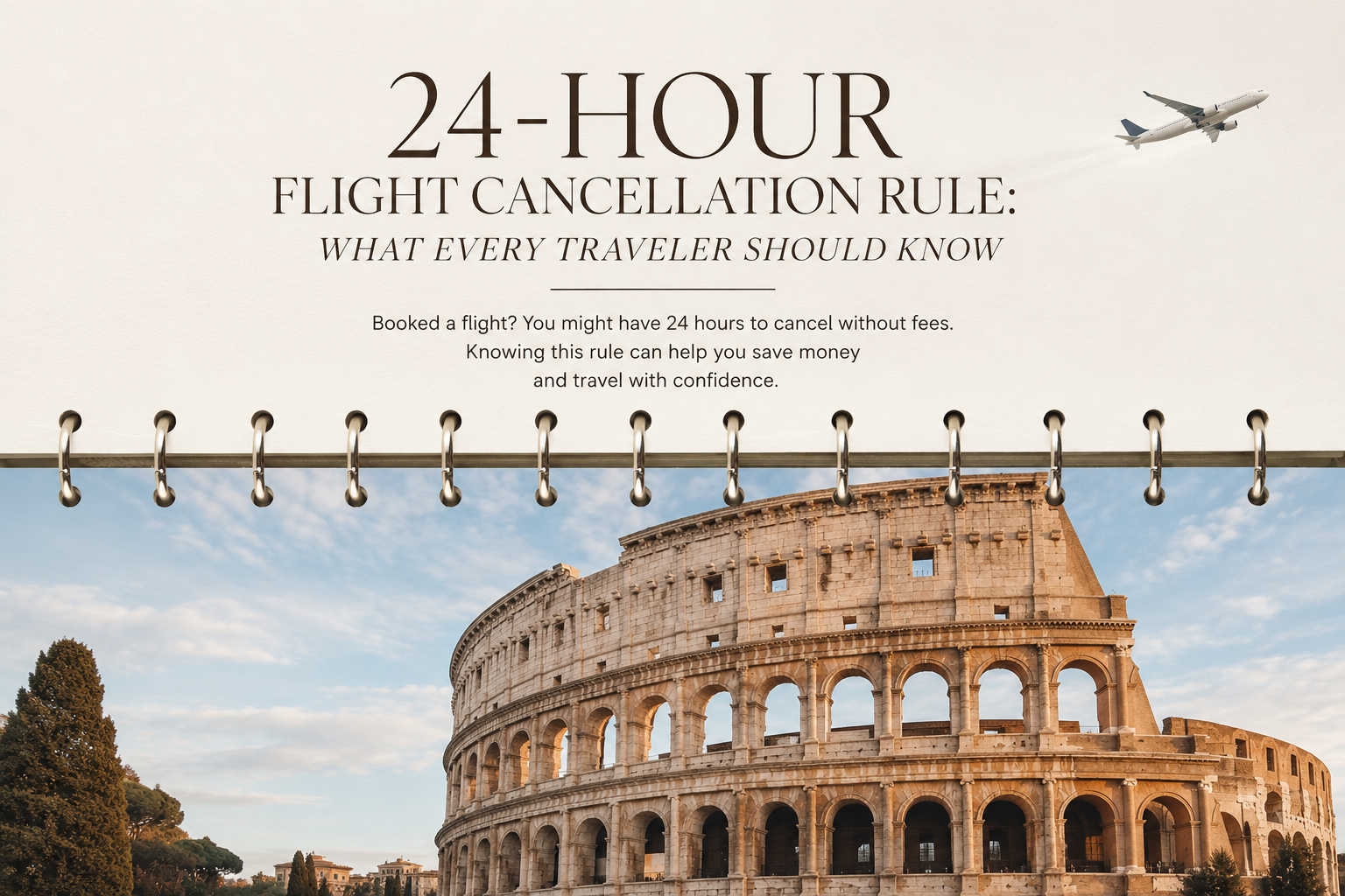 24-Hour Flight Cancellation Rule: What Every Traveler Should Know