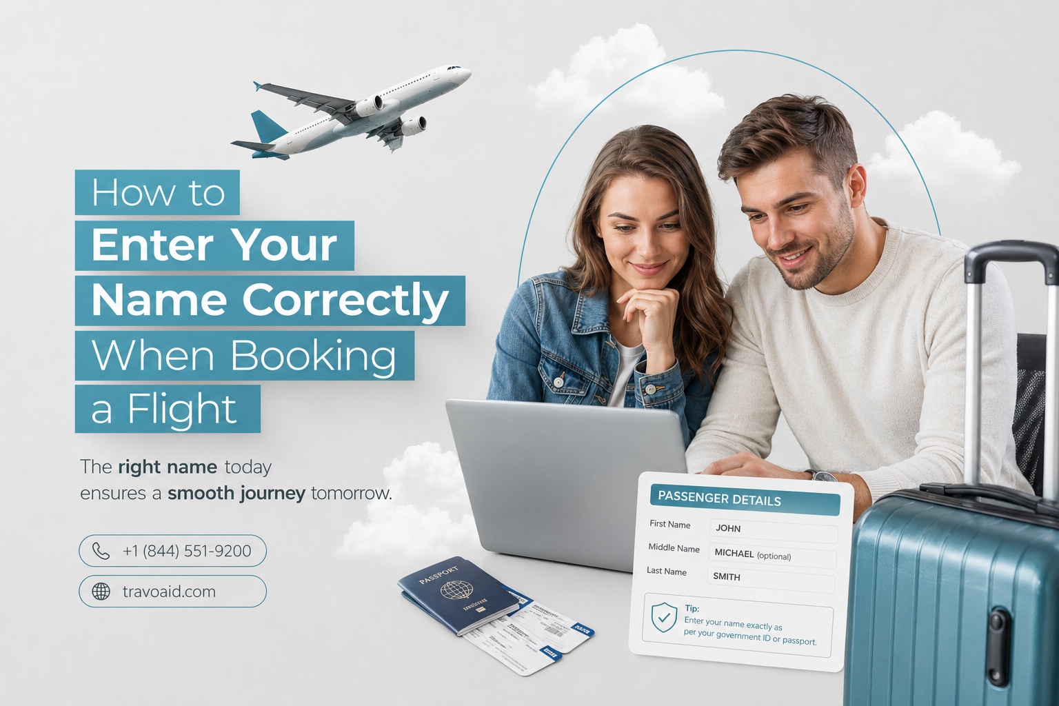 How to Enter Your Name Correctly When Booking a Flight