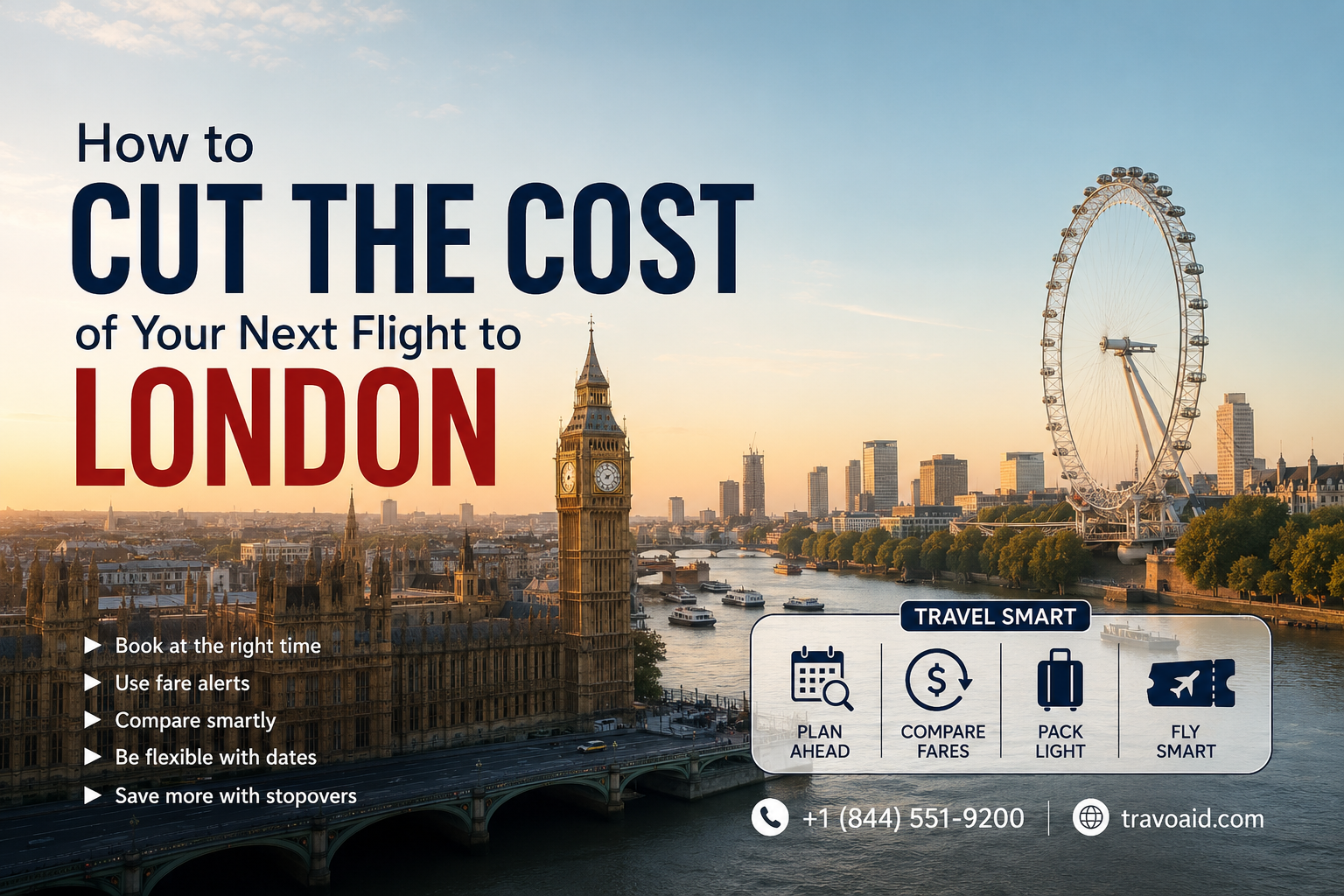 How to Cut the Cost of Your Next Flight to London