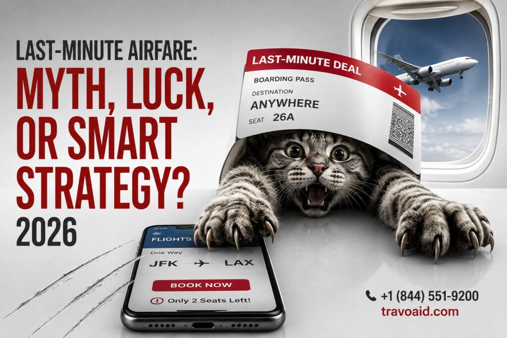 Last-Minute Airfare Myth, Luck, or Smart Strategy 2026