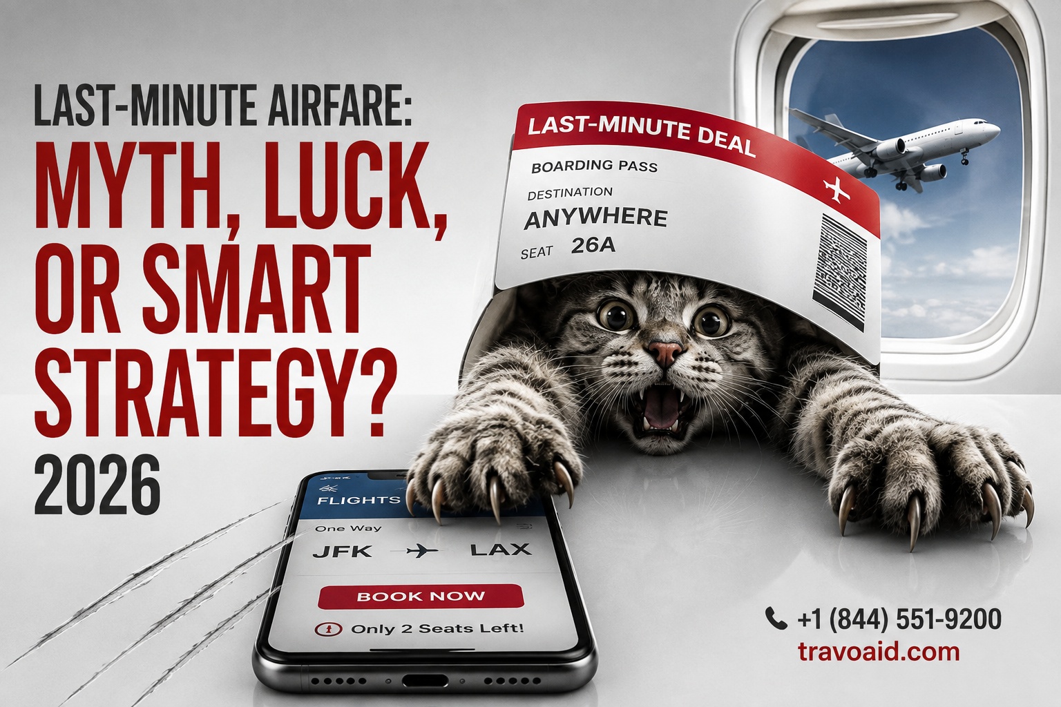 Last-Minute Airfare: Myth, Luck, or Smart Strategy? 2026