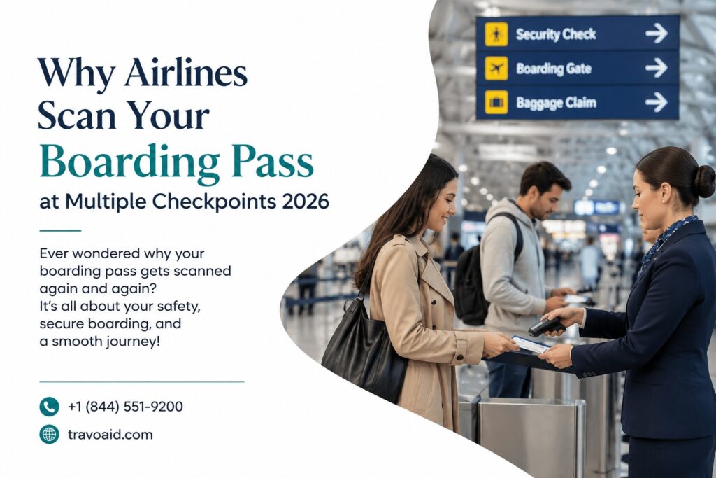 Why Airlines Scan Your Boarding Pass at Multiple Checkpoints 2026