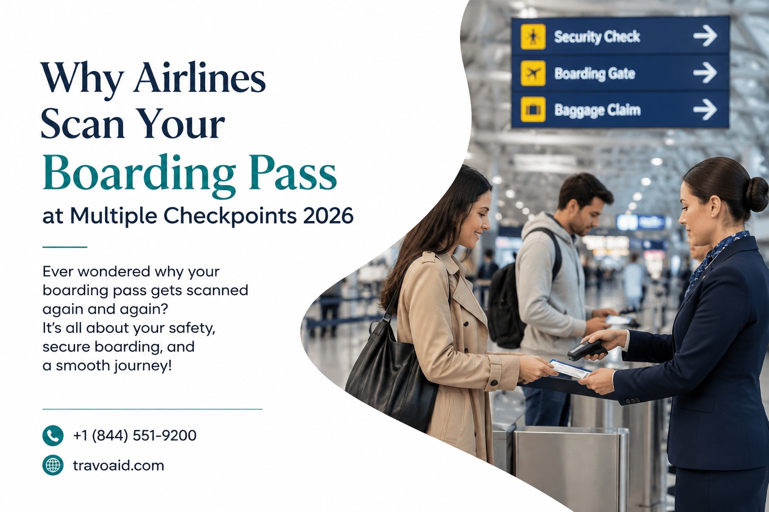 Why Airlines Scan Your Boarding Pass at Multiple Checkpoints 2026